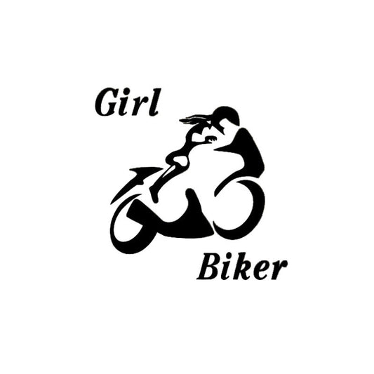 Ride Motorcycle for girls Stickers + free Shipping